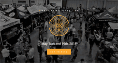 Desktop Screenshot of oklahomacraftbeerfestival.com